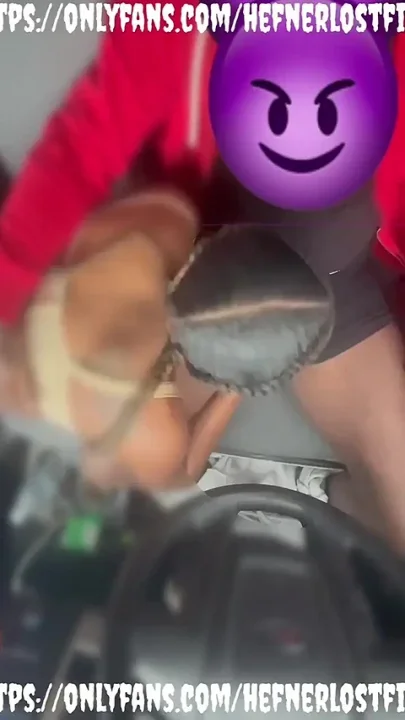 Ceiling Blowjob From a Pretty Ebony Slut