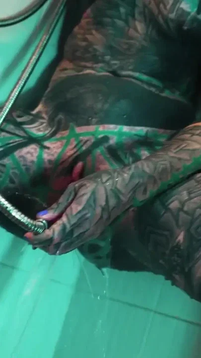 Solo Teen Masturbation Testing My New Shower Wand Toy Clip 1