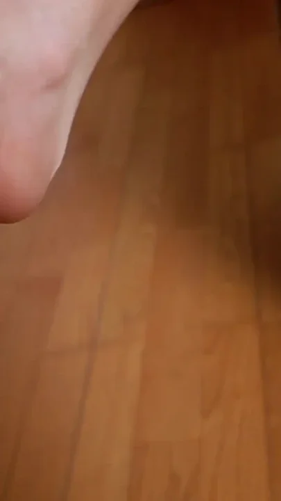 Slow Heel Dangling Asmr - Wooden Clogs Soft Nylon Sounds