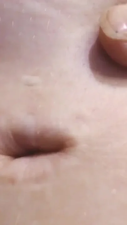 Close up Deep Belly Button