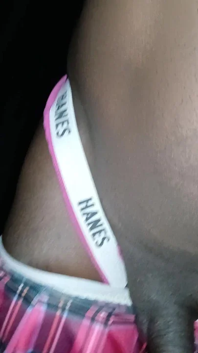 Sexy black trans have some sexy fun outdoors