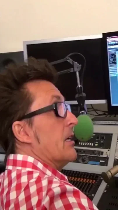 Blonde MILF licks & pegs dudes asshole in the radio studio and gets for him ass fuck