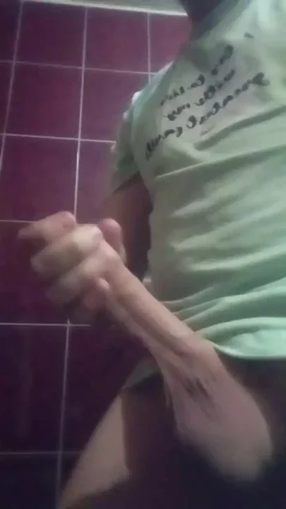 Big cock jerking off