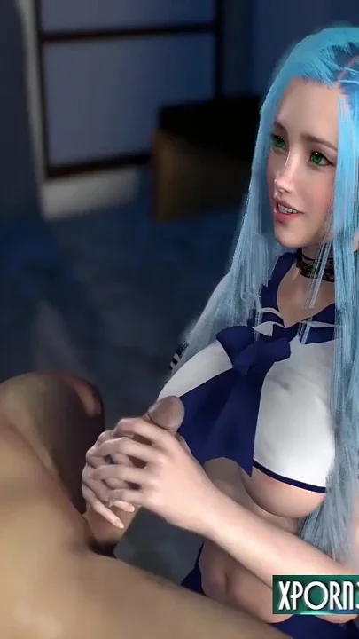 Busty Asian Babe Handjobs and Cumshots - 3D Hentai Japanese