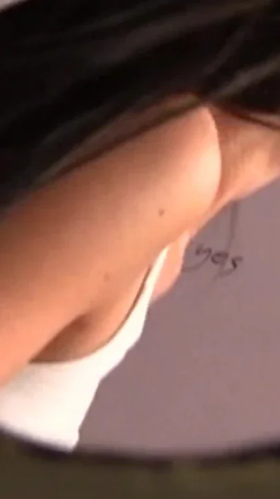 Skinny Brunette Gives Her First Gloryhole