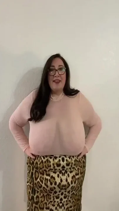 Sheer Shirt and Pantyhose JOI