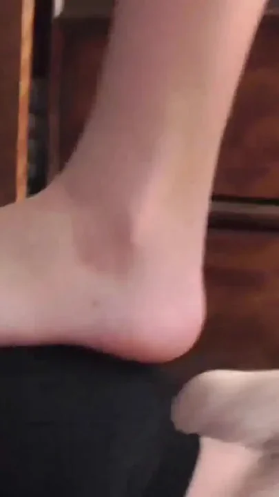 Slave trampled by divine feet