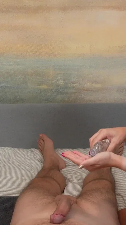 Two MILFs Four Hands Two Pussies Lots of Oil and One Lucky Dick - the Ultimate