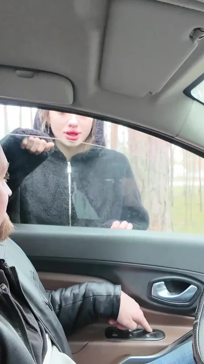 Skinny Teen Gets Small Ass Destroyed by Car Driver