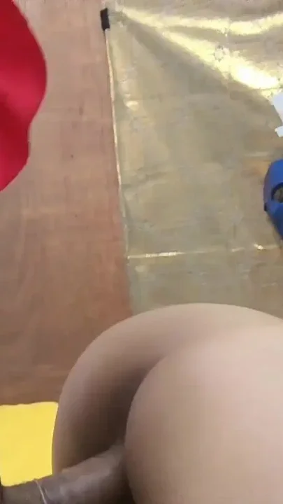 Stepson puts on a mask on Halloween and fucks his stepmother doggy style Clip 3