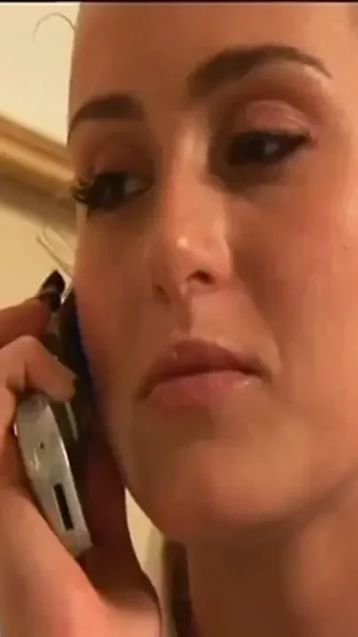 Sexy and Slutty Lesbian MILF Gets Excited Watching Teen on the Phone and Decides