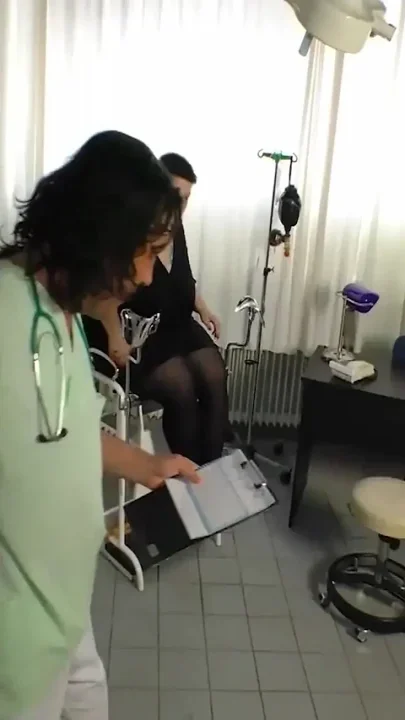My doctor loves my big asscum on tits