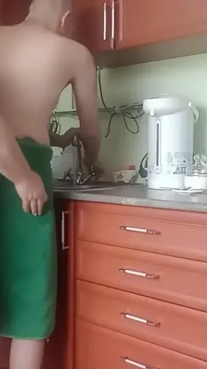 She jerked off my cock and helped me cum