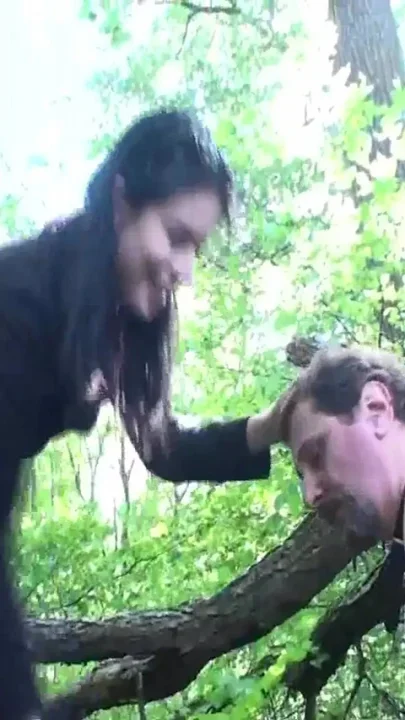 Slapping in the forest