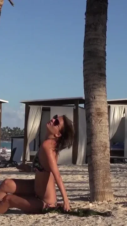 Fucking near the beach in Punta Cana