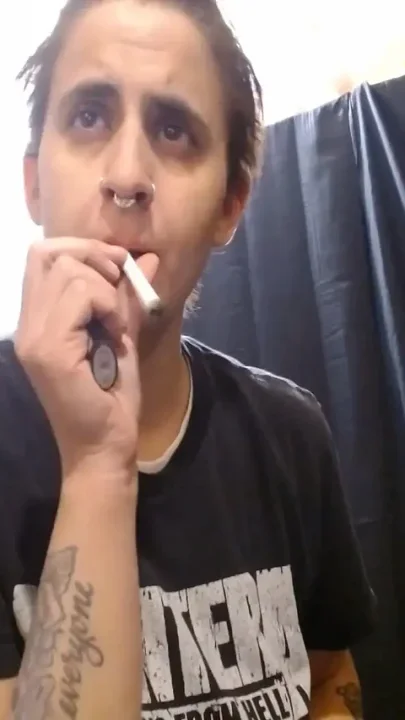 Lesbian Soft Dyke Smoking
