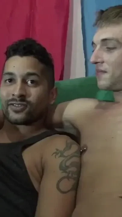 Romantik fuckeding by straight boy curious for new sex experience