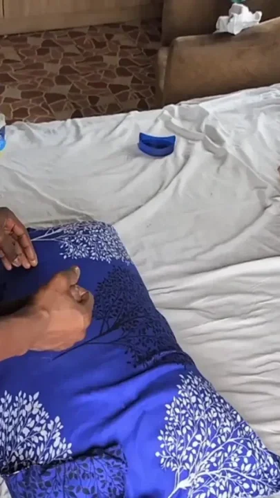 Demolishing That Ebony Bussy on Thd Bed That He Couldnot Take It Anymore
