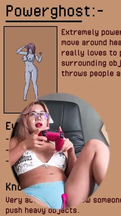 Her weakness is cummed water