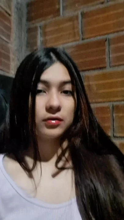 Indian girl touches herself with a follower