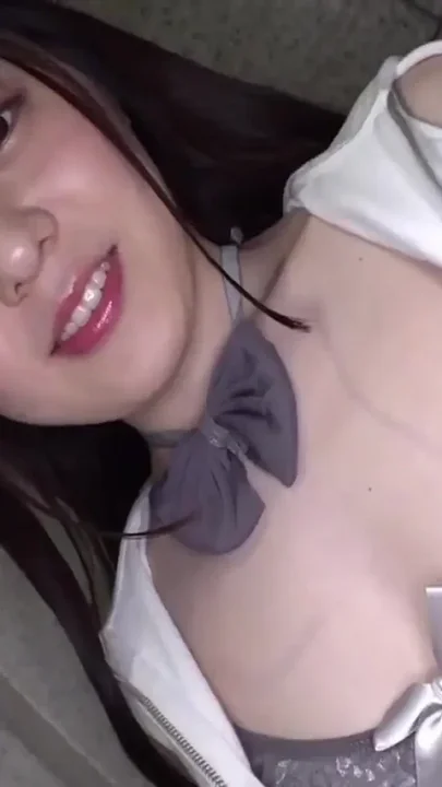 Slick Outdoor Tease with a Pink Tipped F Cup Beauty Soaked in Oil Part4