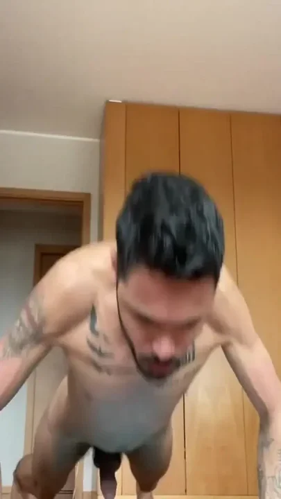 Working Out and Jerking off