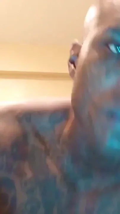 BBC Worship Hallelujah Johnson Tall Dark Chocolate Muscles Tattoos Hairy BBC