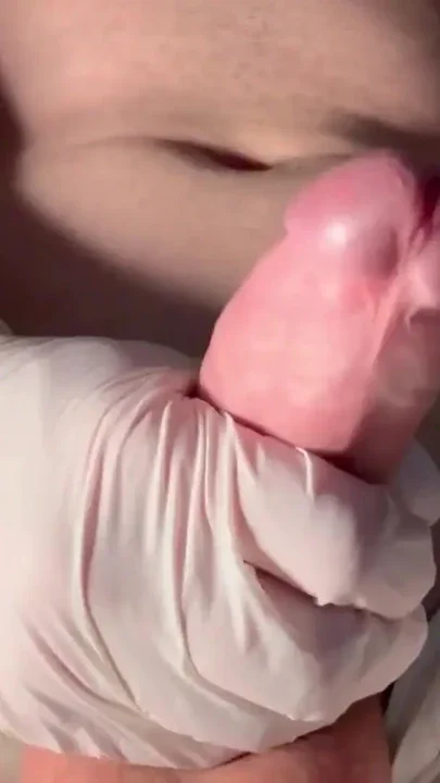 Masked doctor examines you intensely with his hard cock and thick load -