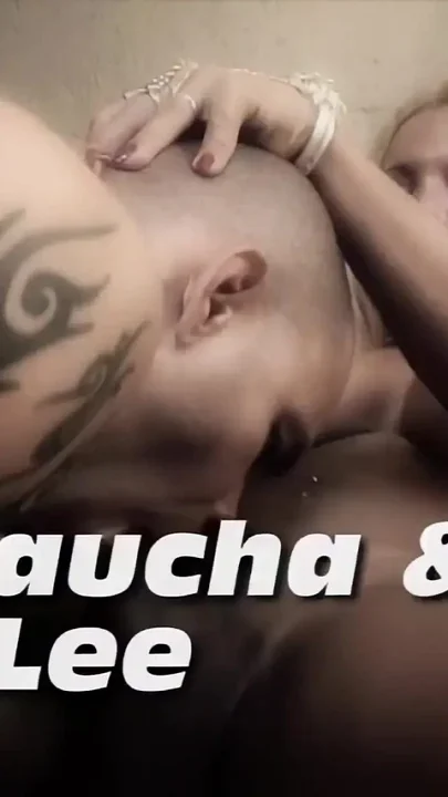 Guy Rides the Big Hard Cock of a Blonde Shemale