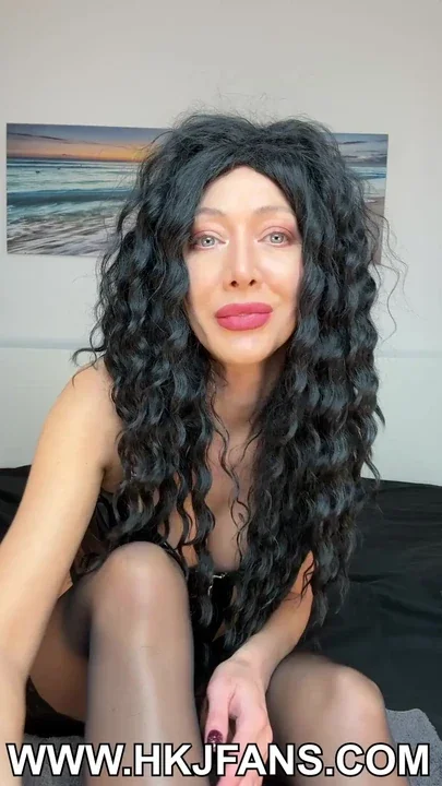 Hotkinkyjo in black stockings take huge mrhankey dildo in ass anal fisting gape & prolapse