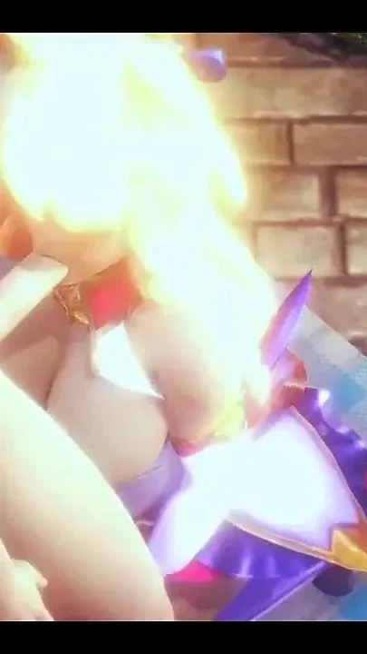 Lol Hentai - Ahri and Syra Threesome with Amazing Sex - Japanese Asian Manga