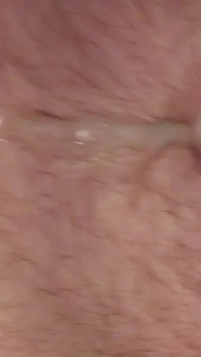 Uncut Dick Getting Hard and Cumming Into Belly Button Through Bed Humping Clip 3
