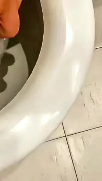 Filling a plastic bag with my golden precious pee