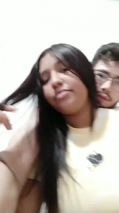 18 year old brunette big saggy tits from New York United States fucking her