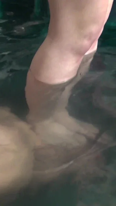 Sadistic glamour monster no mercy under water head trampling
