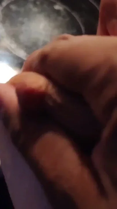 The boss arrives while I'm cleaning the kitchen makes me suck his dick and fucks