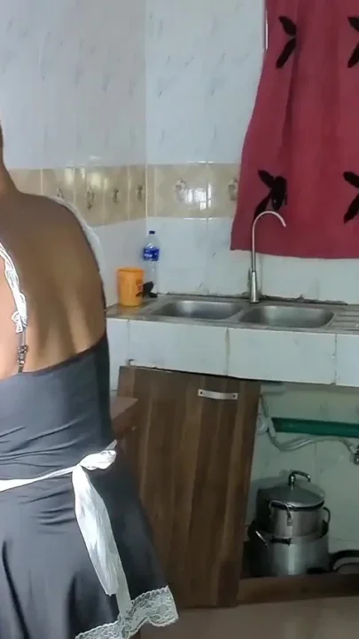 Sexy Blonde Nigeria Housemaid Get Fucked by Her Boss