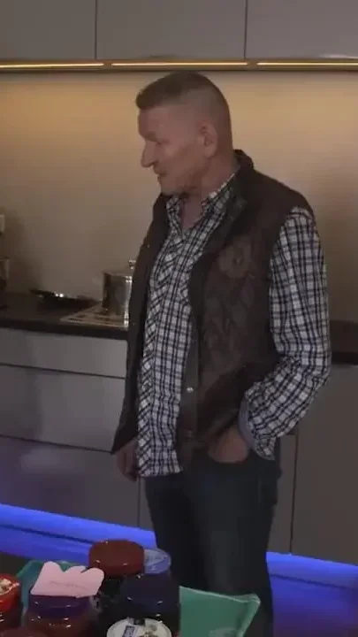 Nasty teen VS old pig