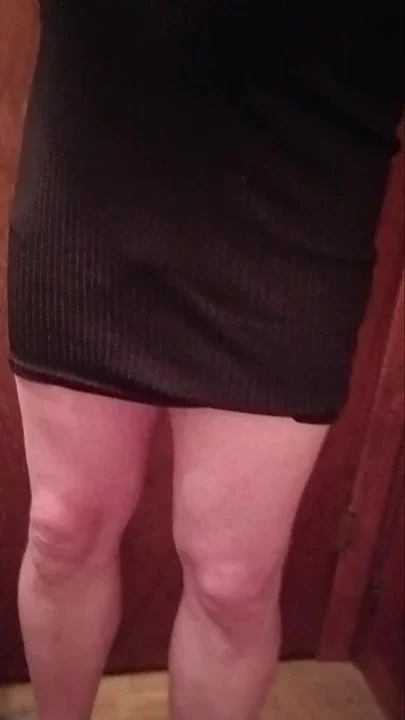 Lifting up my dress