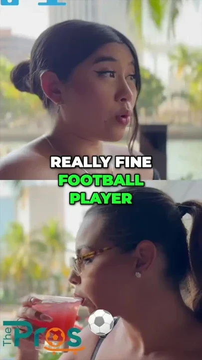 Her girlfriend was describing HER MAN football Star with Unbelievable Abs and