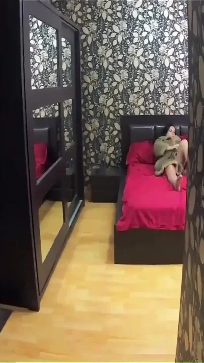 Cum Play in Fur Coat & Pantyhose Blowjob Fantasy with My Bosss Gift