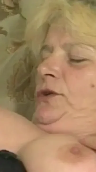 Busty hairy grandma hard fucked