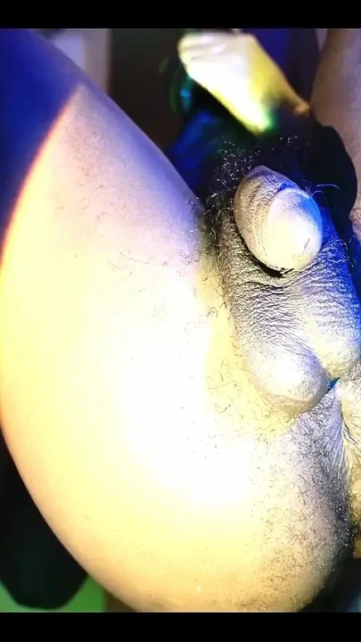 Big Black Balls and Ass Hole