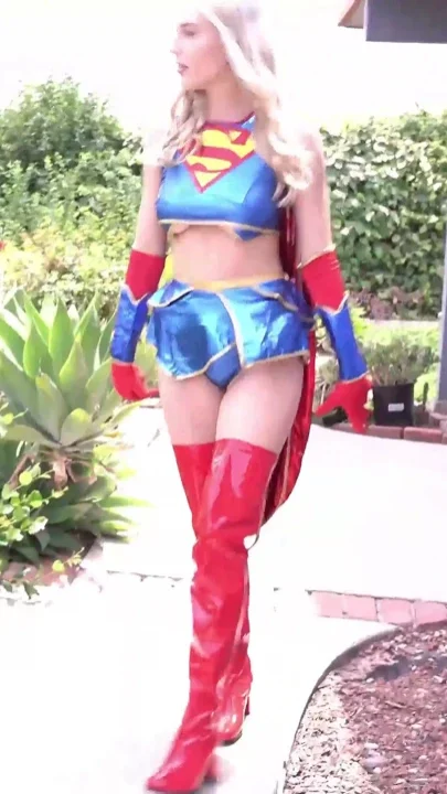 Sexual Energy Drain with Kay Lovely as Supergirl