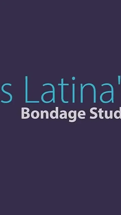Latina Tied up Really Tight and Drooling with a Huge Ballgag smaller Size