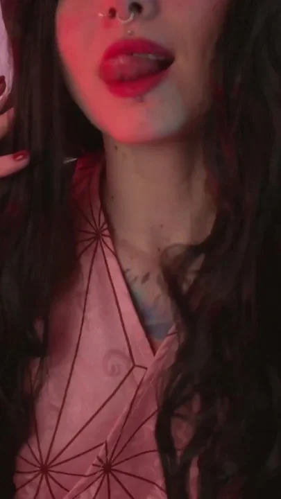 Naughty Nezuko loves getting dick in her tight anal Karneli Bandi