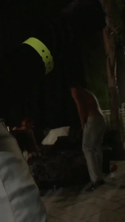 Horny blonde seduces muscular guy and gets fucked hard at party