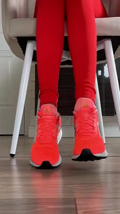 Shoe and Feet Play Under Table