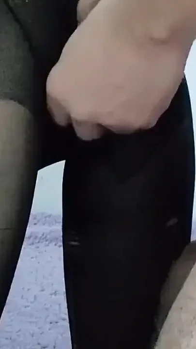 Neighbor Asks Me to Rip off Her Stockings so I Can Fuck Her Before Her Husband Arrives