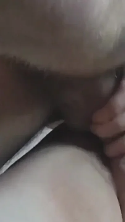 Fucked my wife doggy style and finished in her pussy 2